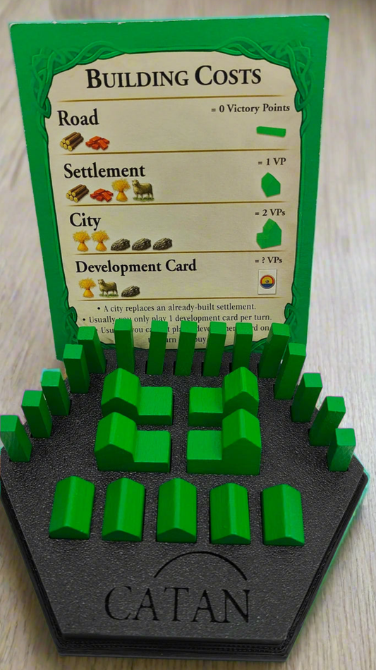 1x Catan Game Piece Holder