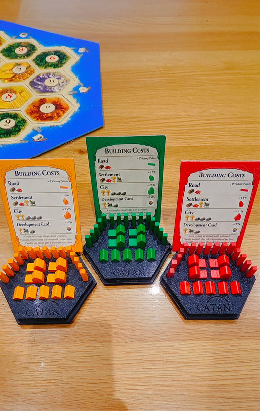 1x Catan Game Piece Holder